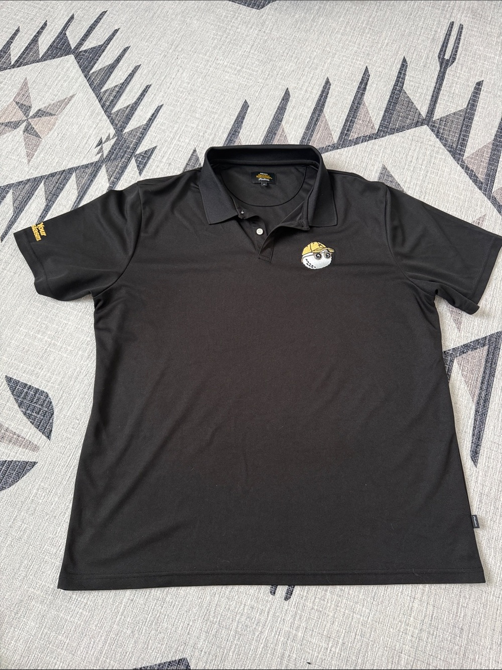 Men's Black Polo (Curb your Enthusiasm collab)